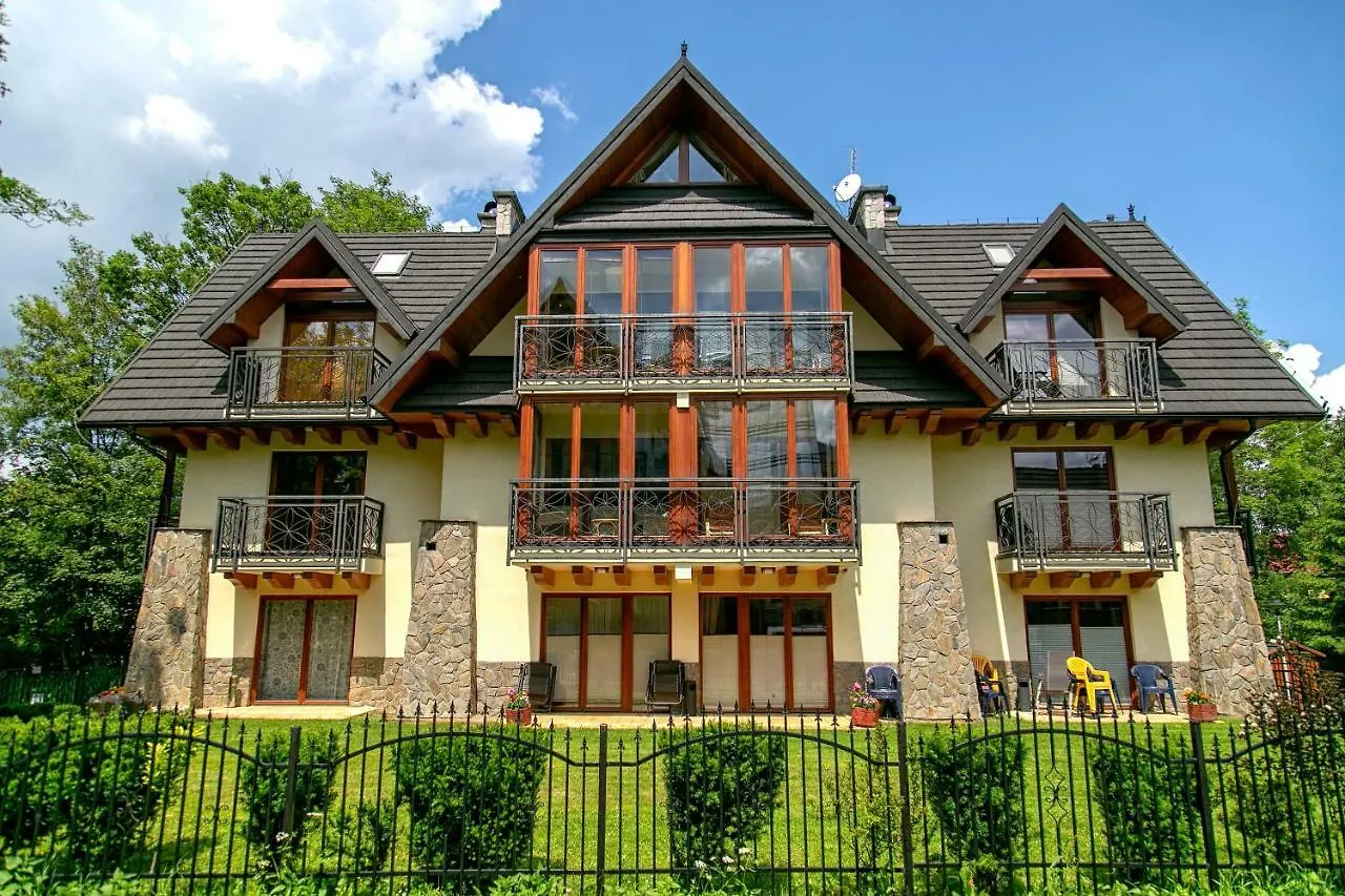 Bursztyn Apartamenty Mozaika Dwupoziomowy Z Kominkiem Zakopane