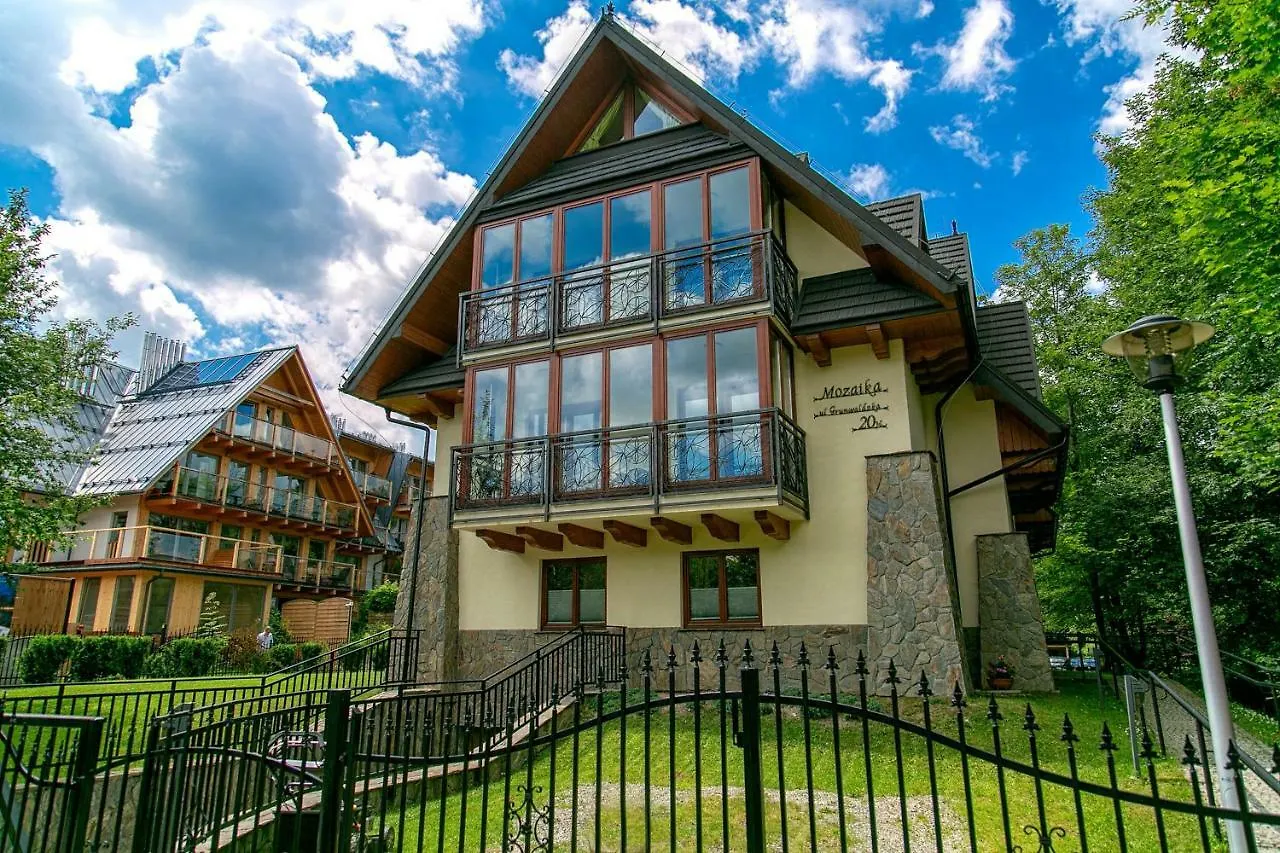 Bursztyn Apartamenty Mozaika Dwupoziomowy Z Kominkiem Zakopane Polen