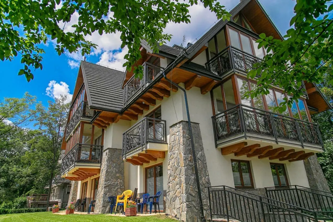 Bursztyn Apartamenty Mozaika Dwupoziomowy Z Kominkiem Zakopane 0*,  Polen